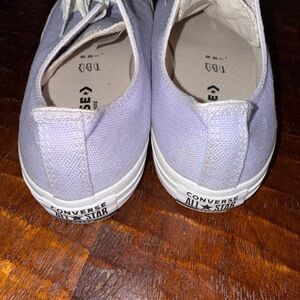 Converse Purple Canvas Shoes